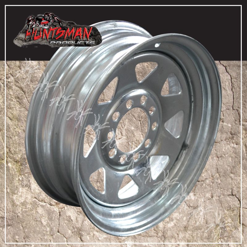 13" GALVANISED RIM 6 STUD MULTI FIT